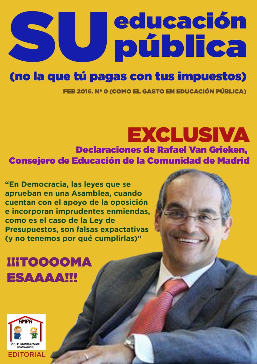 AMPA Infanta Leonor tweet media