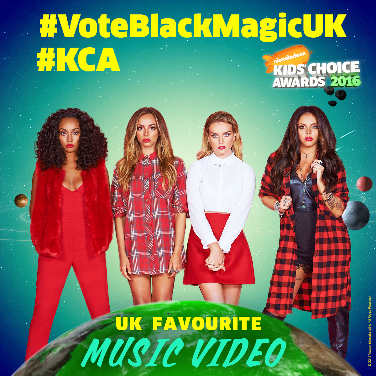 LittleMix's tweet photo. Thanks for all your @NickelodeonUK KCA votes! Just keep tagging # KCA #VoteBlackMagicUK #VoteLittleMixUK 💜 LM HQ x https://t.co/G6MujfHDoa