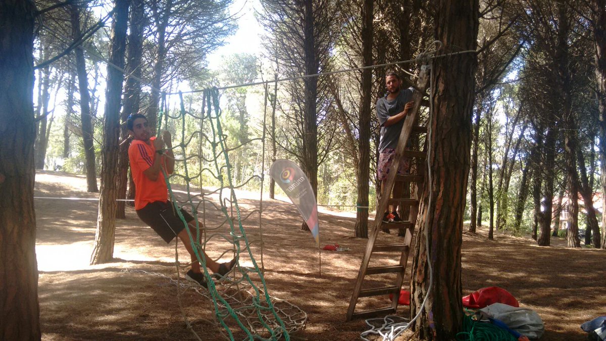 EventosAnimar's tweet image. Preparando la actividad del bosque en Cariló!