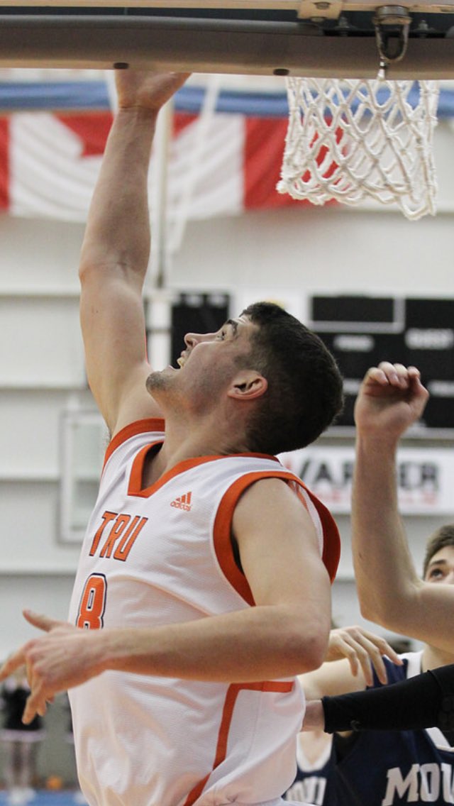 GoTRUWolfPack's tweet photo. Game Day! @Luke14_25 and #trumbb host @UBCOHeat . 8 pm at TCC. #kamloops #cwuaa #mytru https://t.co/FnTLArQl2K