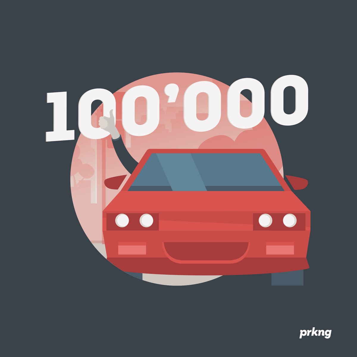 prkng's tweet photo. Wow. 🎉 Déjà plus de 100k stationnements effectués, merci à tous! 
Pour l��occasion: https://t.co/bp54PbWrsz https://t.co/lEbpIayFgK