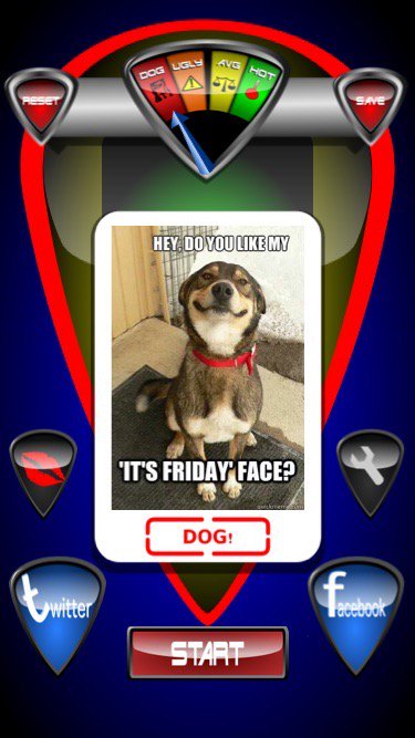 HOTOMETER's tweet photo. The #HOTOMETER photo scanning app has spoken! #FridayFeeling https://t.co/9vzanwBs2K