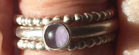 JCarterLilley's tweet photo. Latest Coms: more rocking on the bezel, final sand, then it will be ready! #handmade #jewellery #silverjewelry https://t.co/OYubYLQeW2