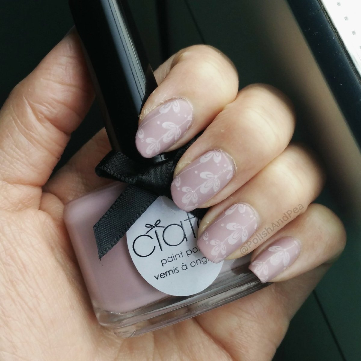 Floral stamping design using <a href="/ciatelondon/">Ciaté London</a> #prettyfunfearless and <a href="/BarryMCosmetics/">Barry M Cosmetics</a> #notd instagram.com/p/BB-TYk4lFxs/