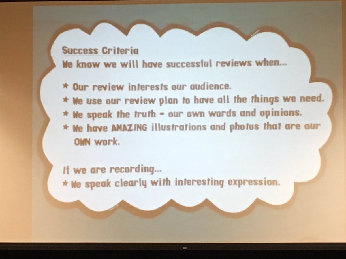WSroufe's tweet photo. Success criteria @CorwinPress @Hattie_Studie @JMUTeacherED #VirginiaVL #VLplus https://t.co/G9r3ErMW91