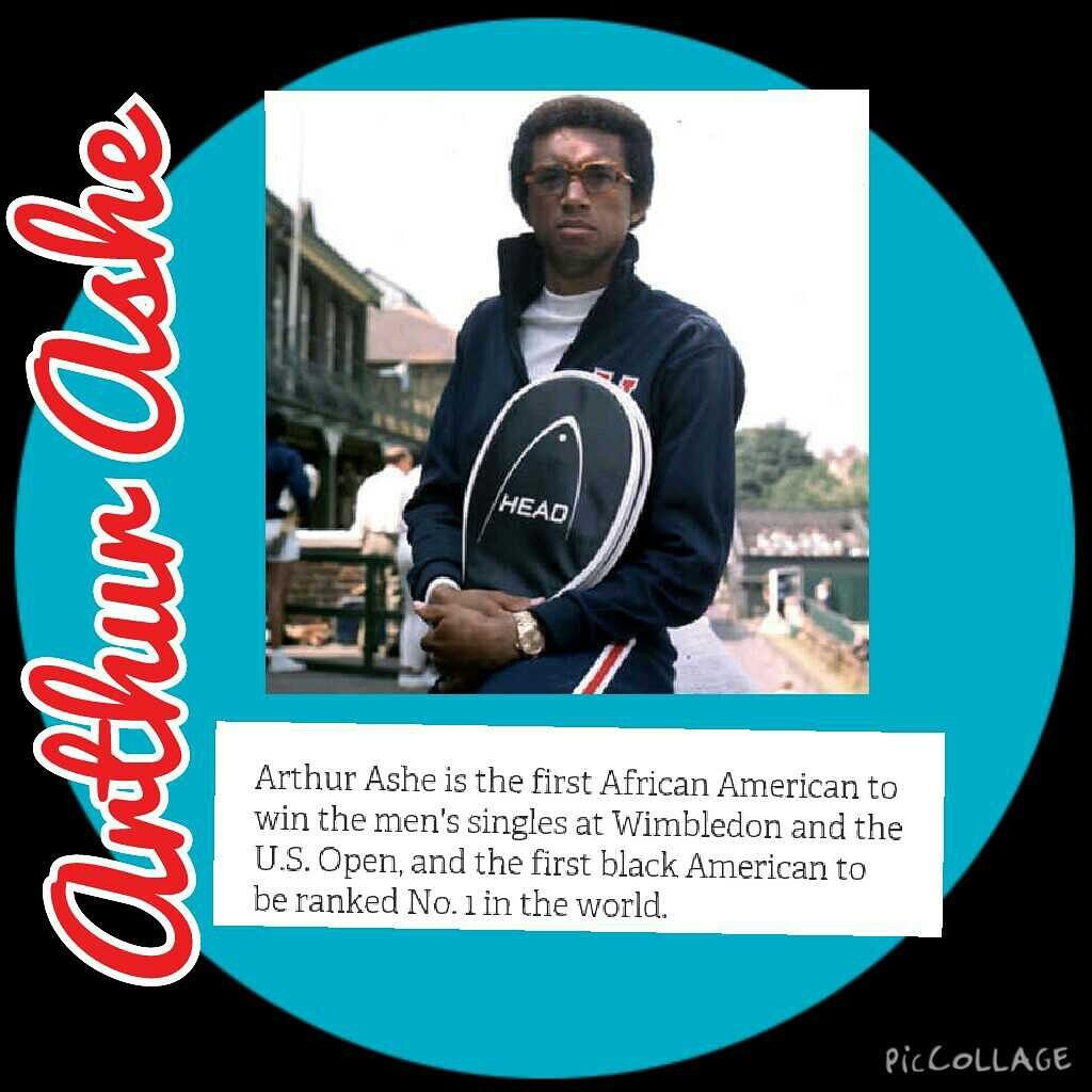 Connect4S's tweet photo. #firstafricanamerican #blackhistorymonth #winmenssinglesatWimbledon&amp;USOpen #C4S https://t.co/LMKR5wjHvg