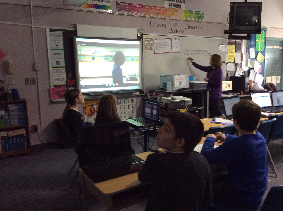 SS_LMC's tweet photo. @SS_Gr5 It's Nebraska! Mrs. Colantuoni's class' first Mystery Skype! #autocorrect #tweetinginthedark https://t.co/BMbvpR3tp4