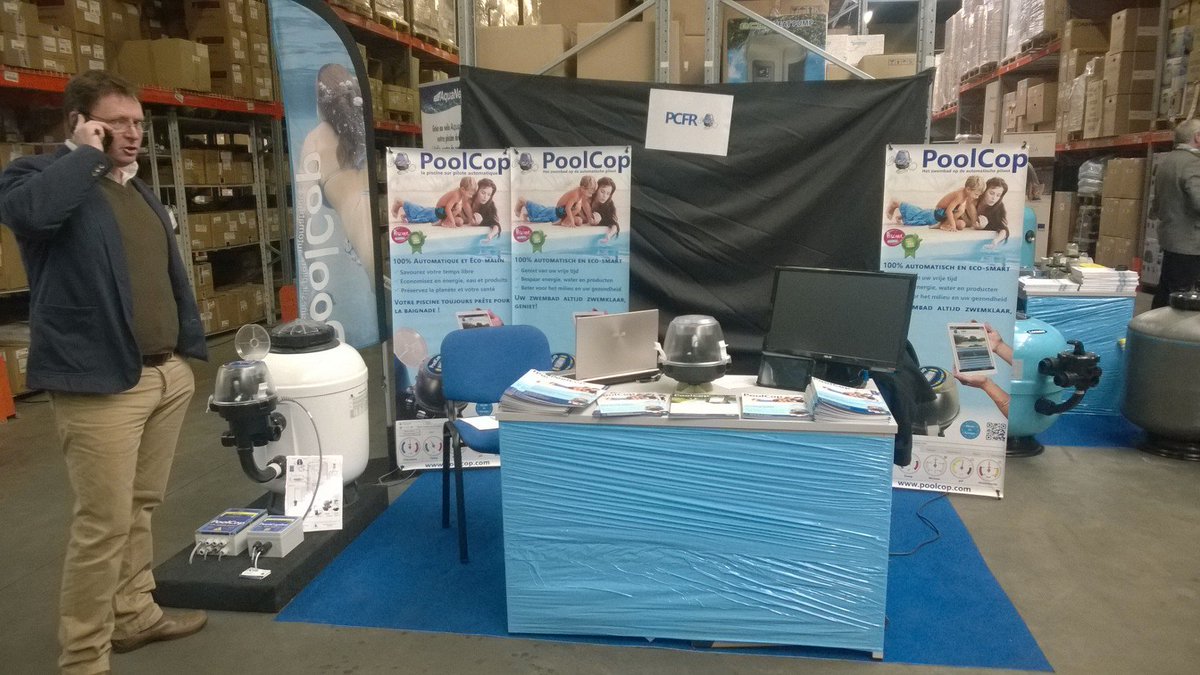 poolcop's tweet photo. Eén bedankt alle deelnemers te hebben en zien we op de stand PoolCop! Heel binnenkort voor een lange avontuur https://t.co/ePbkchXehw