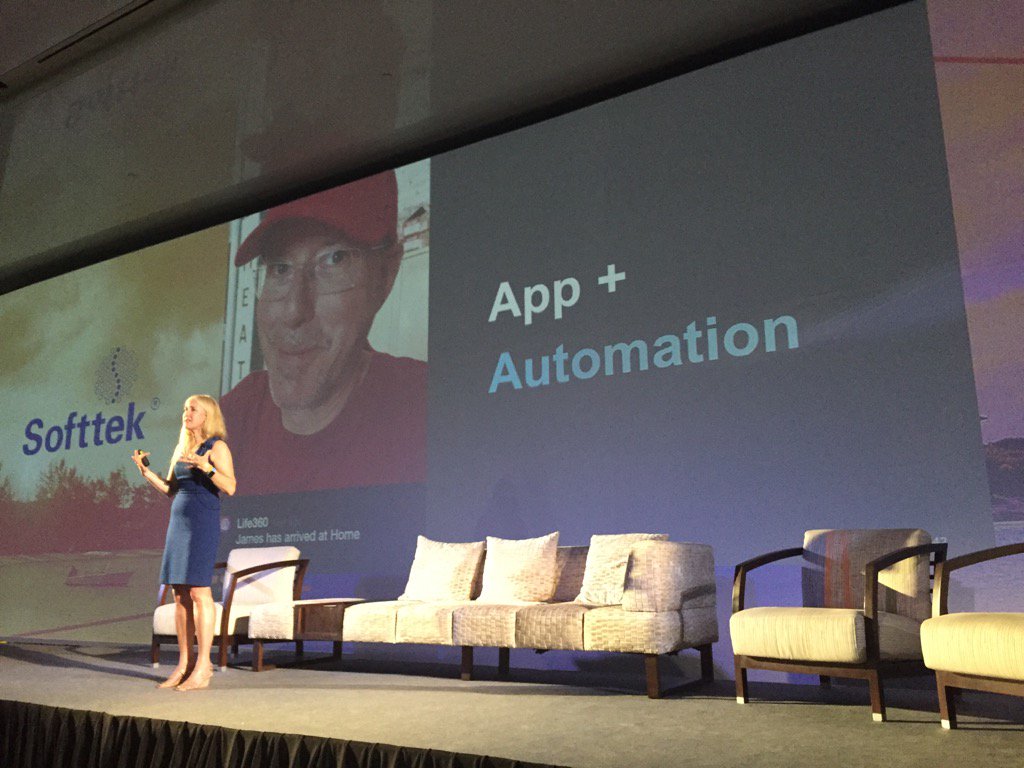 Softtek's tweet photo. No longer targeting "middle-aged women in San Francisco"... It's now behavior-based. @forrester Julie Ask #Softtek16 https://t.co/VhZ7oWf2SG