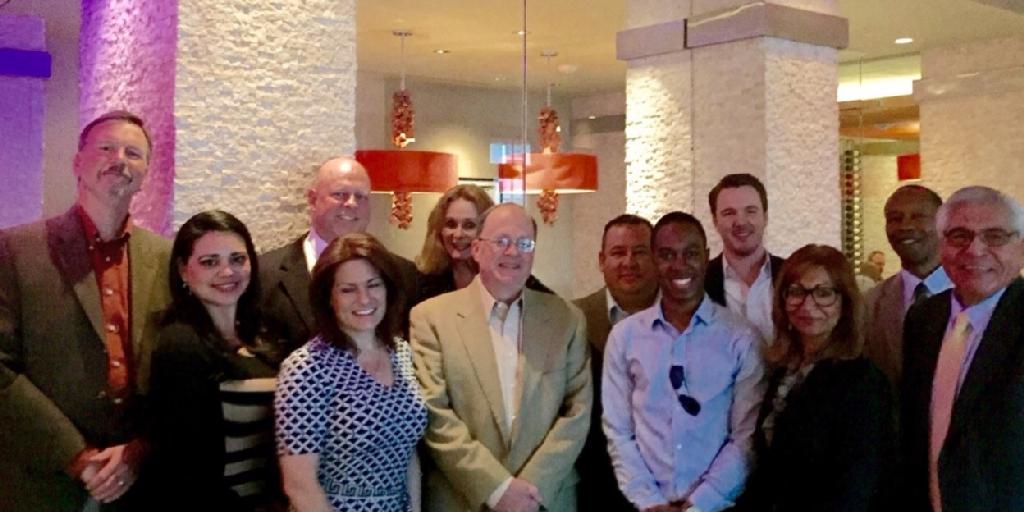 MR3 President Stan Marett (3rd from left) attended the <a href="/HLSANetwork/">HealthcareLeadersSA</a> February networking mixer at <a href="/Sustenio/">Sustenio</a>.