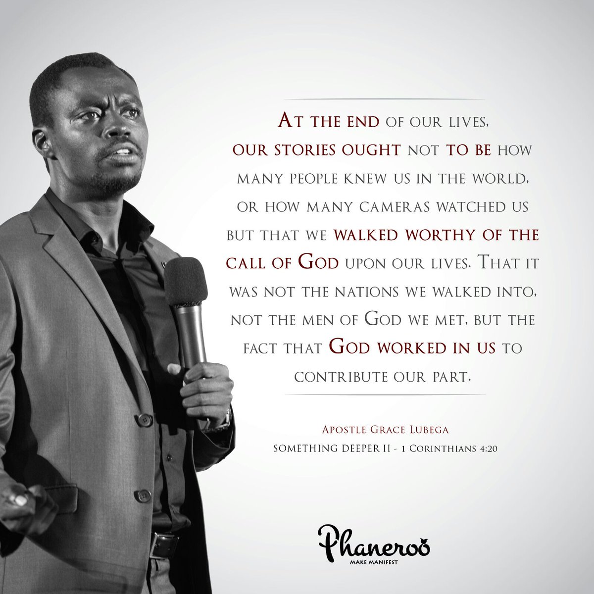 SOMETHING DEEPER II By Apostle Grace Lubega.