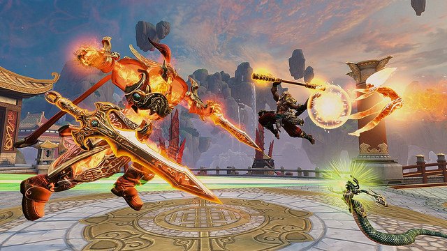 PlayStation's tweet photo. Smite: Battleground of the Gods brings its divine fury to PS4: https://t.co/cS0nMZUq97 Closed beta begins soon https://t.co/7mAy2TAxPK