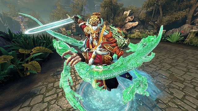 PlayStation's tweet photo. Smite: Battleground of the Gods brings its divine fury to PS4: https://t.co/cS0nMZUq97 Closed beta begins soon https://t.co/7mAy2TAxPK