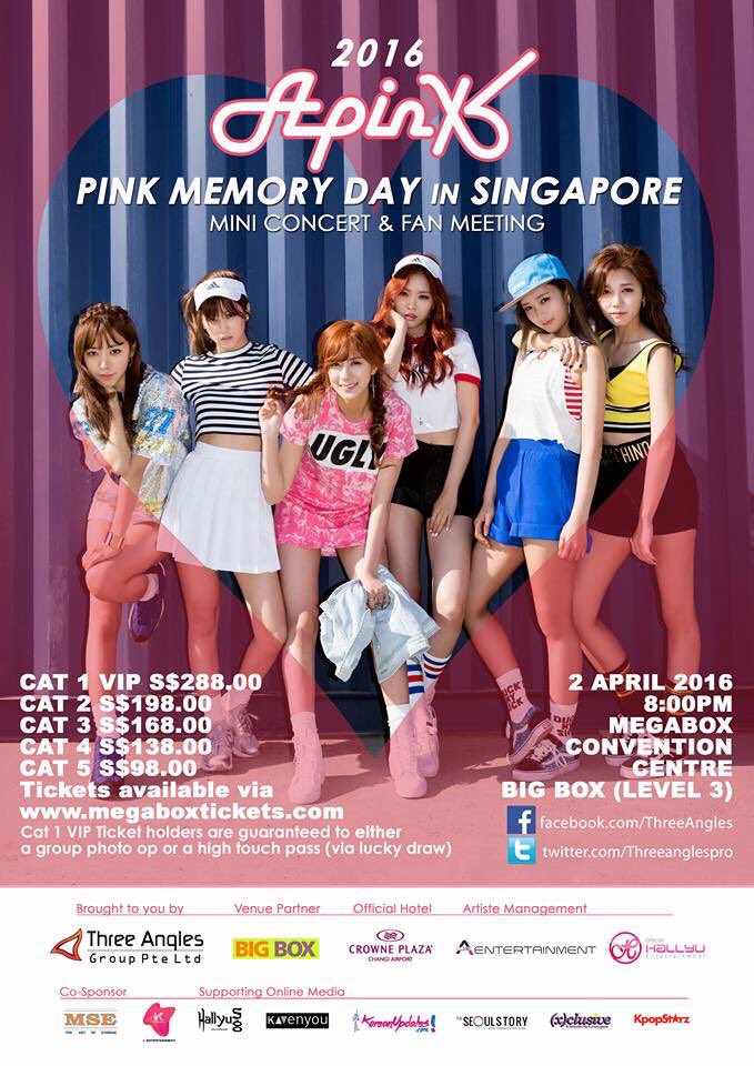 Threeanglespro's tweet photo. Everything is all set for tomorrow VIP ticket launch. Pandas, lets support the girls. See U. @Apinktown @apink_sg https://t.co/SvAYRAJCdQ
