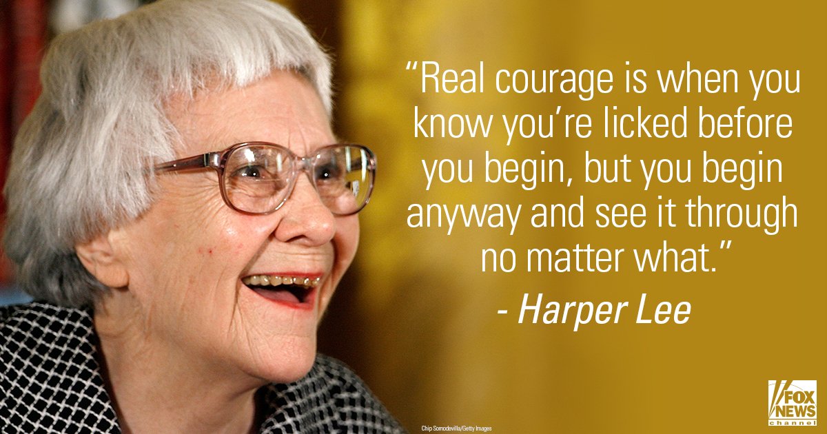 FoxNews's tweet photo. Harper Lee, who won the 1961 Pulitzer Prize for "To Kill a Mockingbird," has passed away at age 89. https://t.co/pYti62xnyp