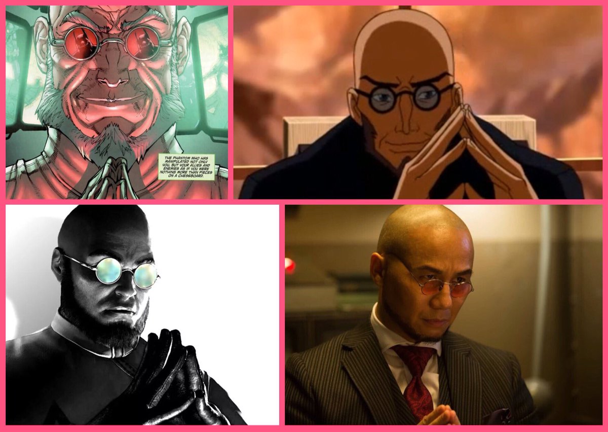 wongbd's tweet photo. Comic-animation-video game-live action TV. Who wore it best? @Gotham @gothamwriters  #professorhugostrange https://t.co/uzMtKSZOrI