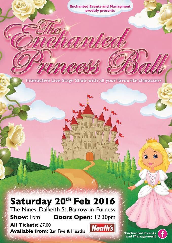 EnchantedEAM's tweet photo. The Enchanted Princess Ball launches tomorrow at @TheNinesBarrow - Join us for a truly enchanting afternoon!💘 https://t.co/octRRBkg0D