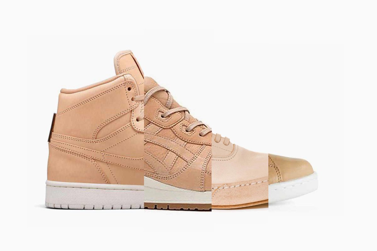 GQStyle's tweet photo. Why sneaker brands need to cool it with vegetable tan leather https://t.co/1bBDo66kbJ https://t.co/YE73OMppFP