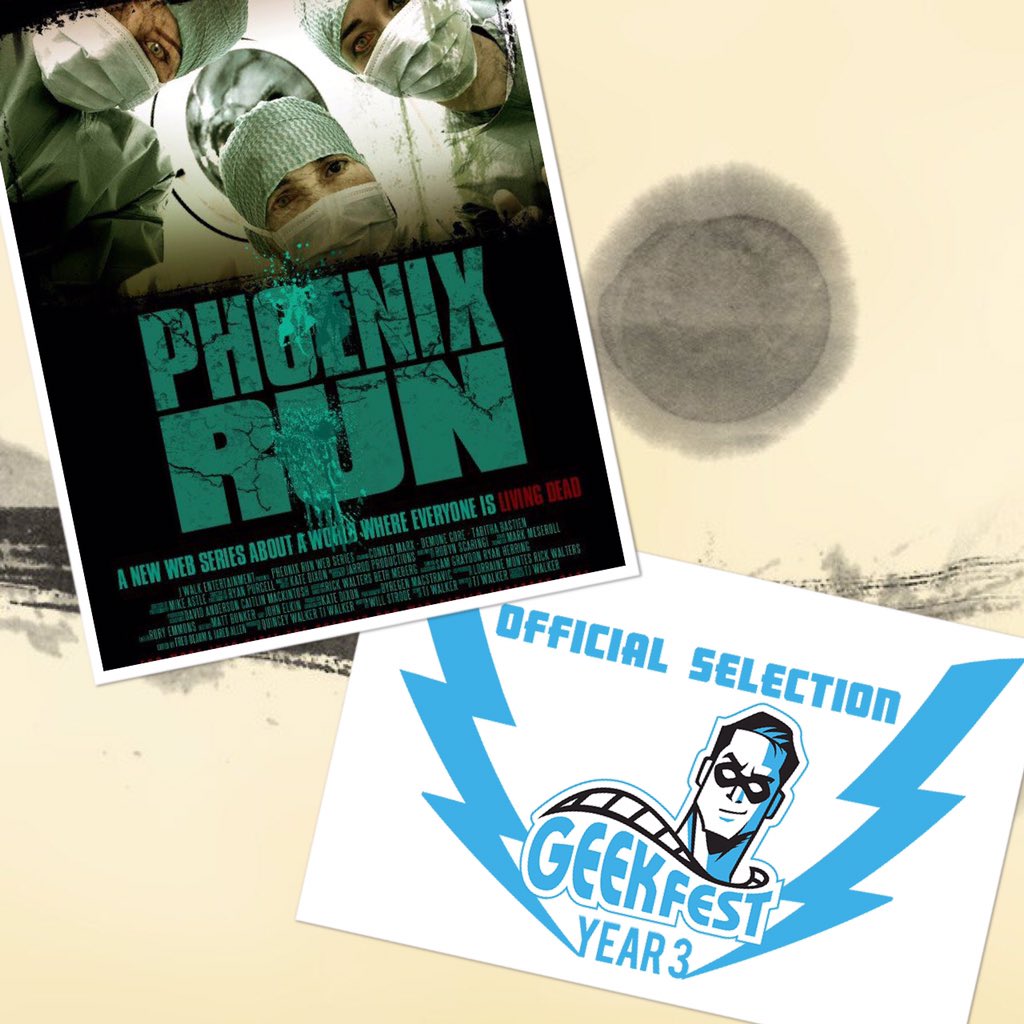 PhoenixRunShow's tweet image. The first stop of the "Phoenix Run is on fire" tour...@GeekFilmFests this weekend! #ff #comiccon #horror #SNRTG