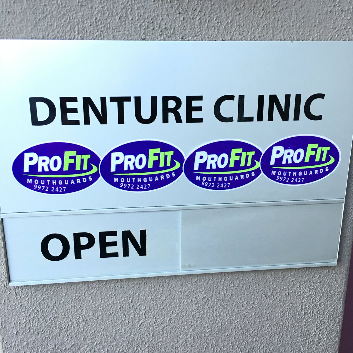 thanksprofit's tweet photo. ProFit mouthguards open today 8.30 to 1.00 @thanksprofit https://t.co/Iv2JG4RqHn