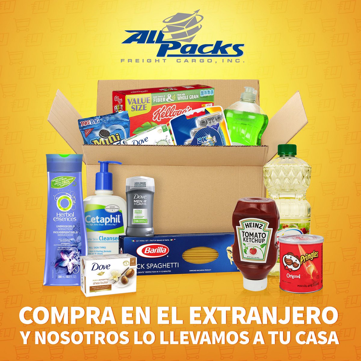 AllPacksFC's tweet photo. Te recomendamos que realices tu mercado en USA a través de páginas como: Amazon o Walmart. #AllPacksfc https://t.co/2jzdwDv88U