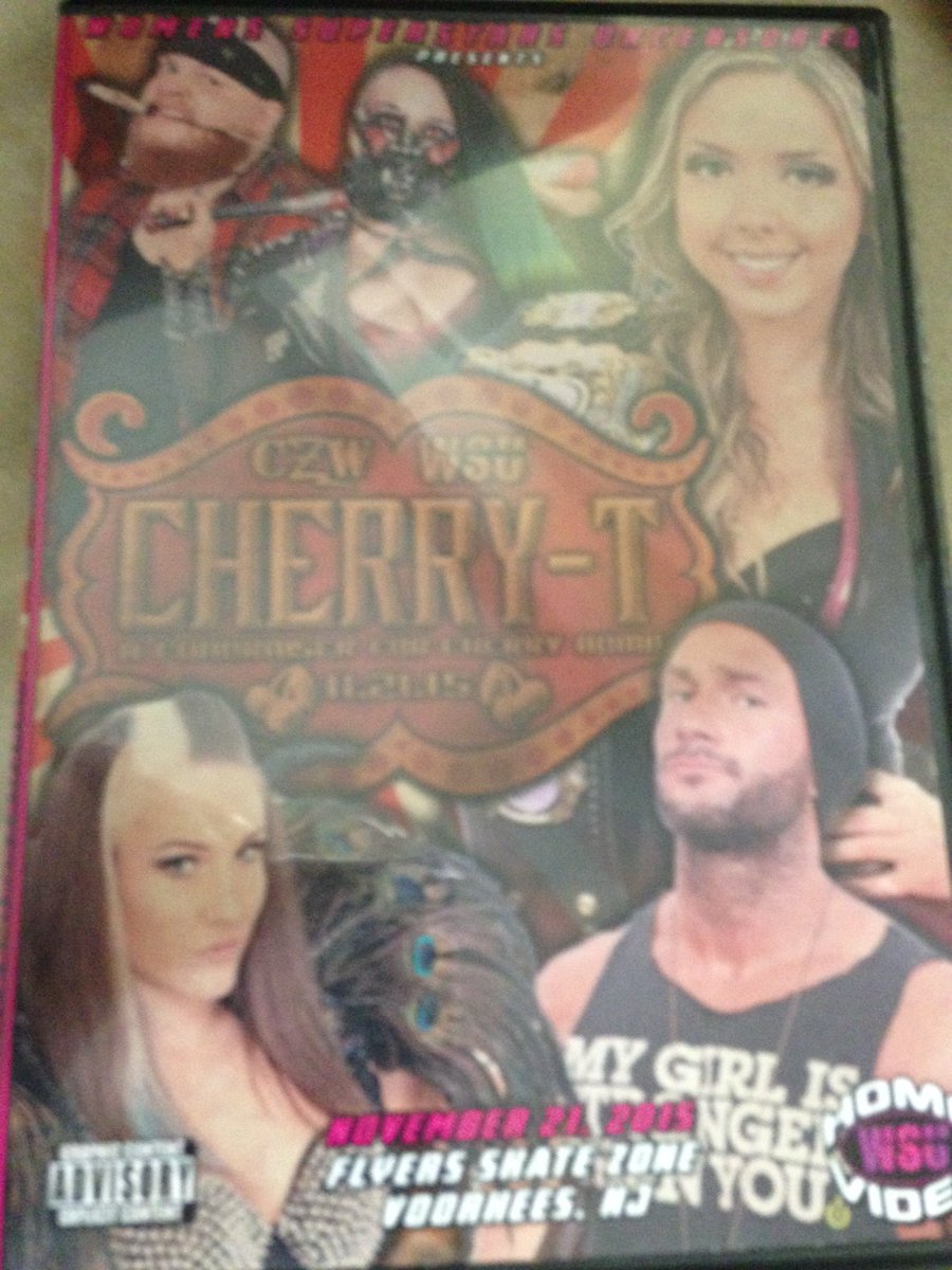 JIrwinNXTFan's tweet photo. Just arrived from @Highspots @WSUWrestling @combatzone #CherryT https://t.co/kDVQkvILbX