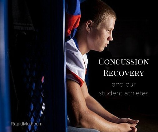 Rapid Med shares this perspective on concussion recovery and anxiety for student athletes. goo.gl/8IyLAL