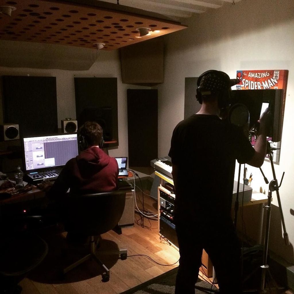 rumpsteppers's tweet photo. Working with @will_whychek today in the studio. Such cool shit happening : ) https://t.co/aEpRJJ8Dsy