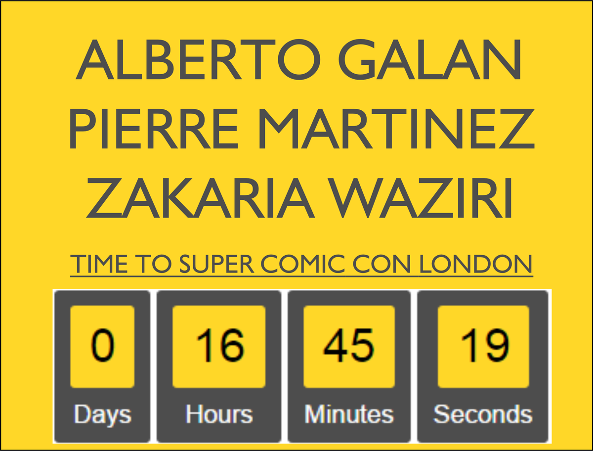RadioRock31's tweet photo. Only 16h left to #london #supercomiccon can't wait !!!
#eventsinlondon #gaming https://t.co/ya8HWjvPyW