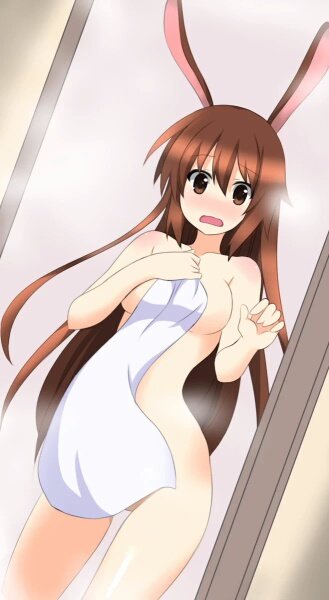 "Eh!?! Why were you out here?! Have you come to just watch? Or do you want to join me?"