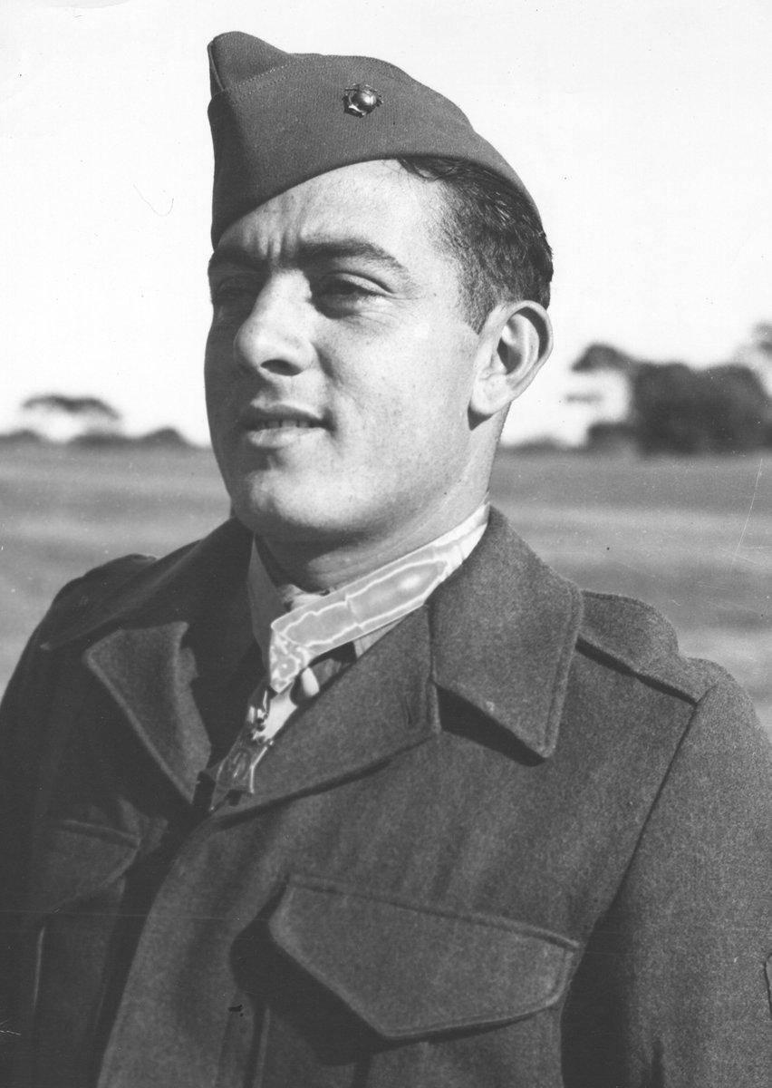 Check Out What John Basilone Looked Like  in 1943 