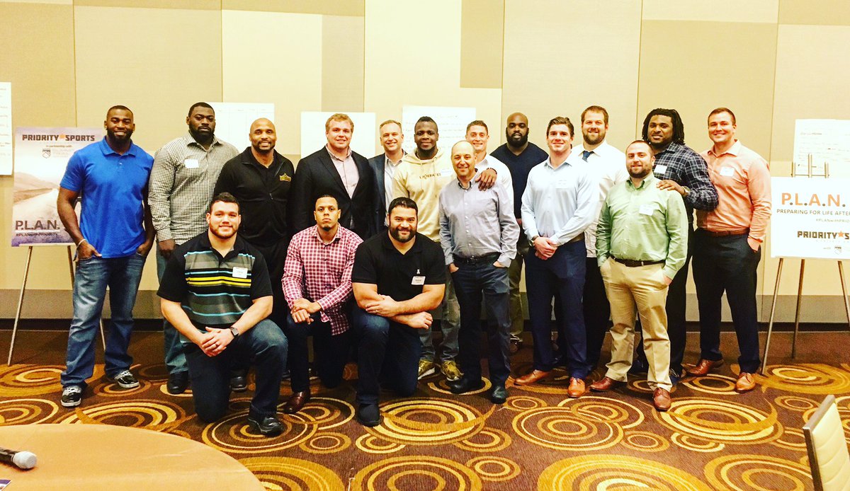 PrioritySports's tweet photo. Successful day at our P.L.A.N. event! Thank you to all our guys and guest speakers who attended! #PLANwithPriority https://t.co/4LG3KeQet9
