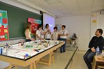 fllsevilla's tweet photo. No es sólo preparar un robot, el #desafío #TrashTrek #FLLWORLDCLASS implica #trabajoenequipo #investigar @FLLSpain https://t.co/wmlooSMbBK