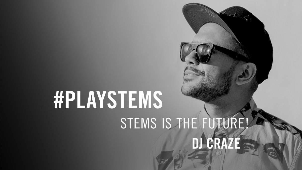 .@DMC_DJ_Champs winner <a href="/CRAZEARONI/">CRAZE 🇳🇮❤️🇳🇮</a> thinks Stems is the future, do you? #playstems