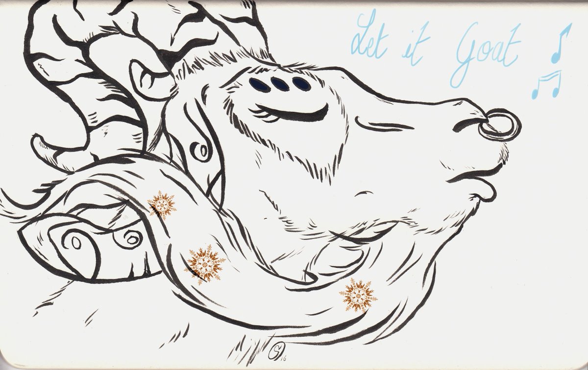 terrestrine's tweet photo. Let it gooaaaat, let it goaaaat. ♫ ♪
Feat. La Reine des Chèvres aka The Queen.
(cc @Norgien) #LetItGoat #TQoG #Goat https://t.co/fdOOzAhIpn
