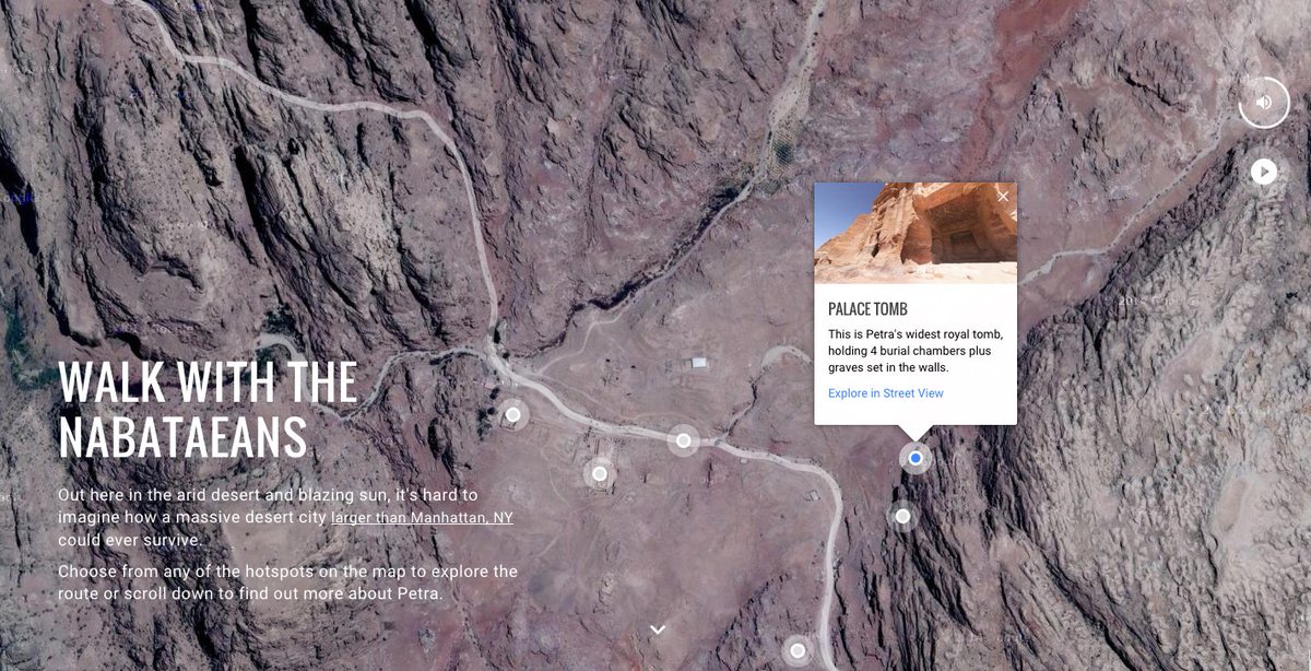 awwwards's tweet image. Petra in StreetView By #GoogleBrandStudio (UK) wins #SOTD bit.ly/24bNVJ1 #InteractiveWebDesign