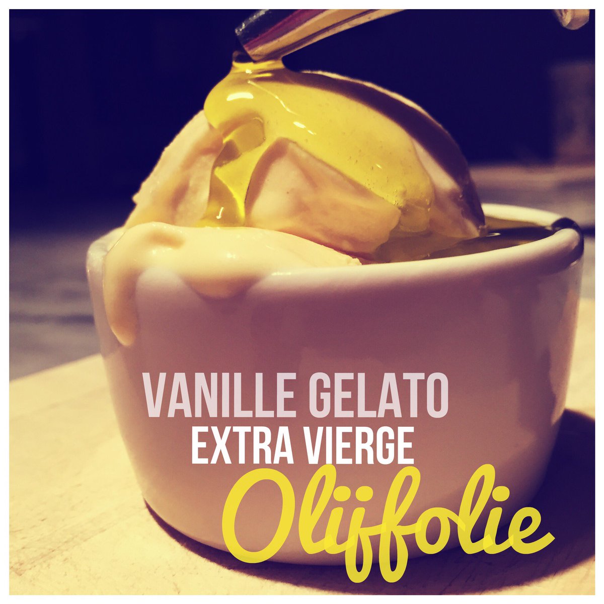 MachineGelato's tweet image. Vanille ijs met #olijfie verrassende creaties mogelijk met #GelatoMachine #flexibel #3in1 #continuebereiding