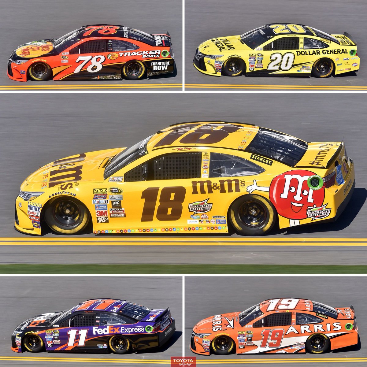 ToyotaRacingUSA's tweet photo. Are you ready, #ToyotaNation! Tell us who you’re rooting for today! #Daytona500 https://t.co/LQDdJONltc
