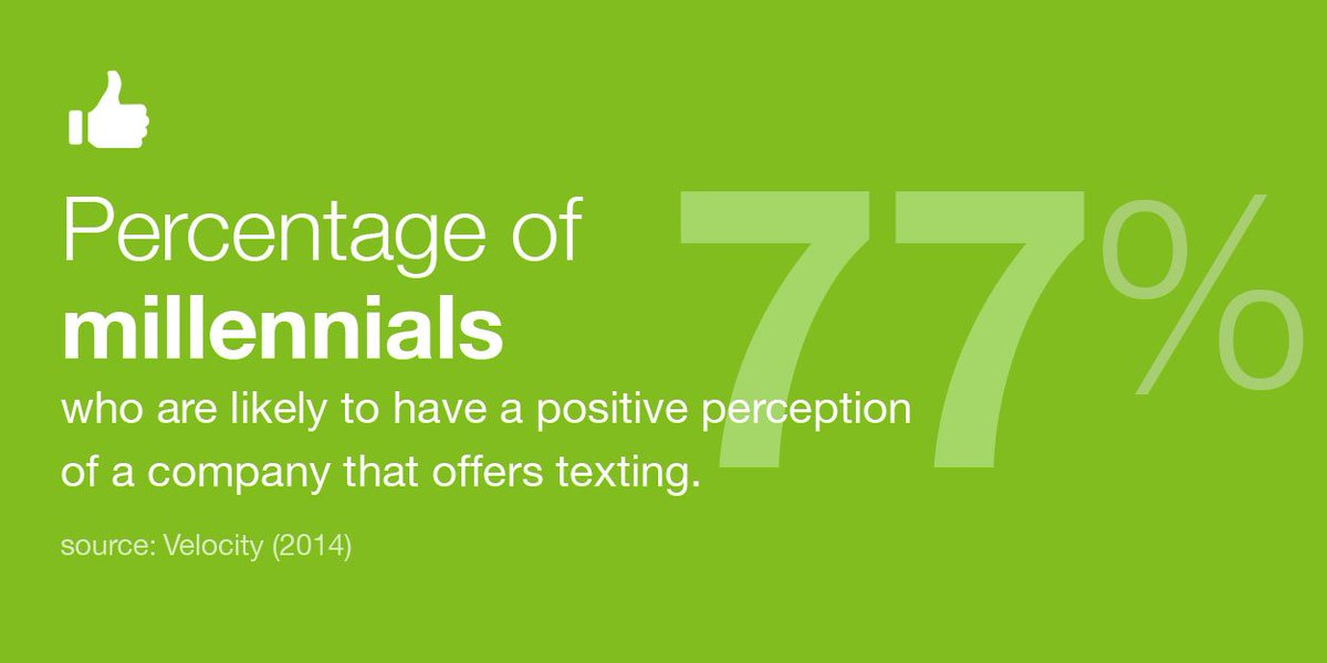 CDKGlobal's tweet photo. Take a crack at connecting with millennials. #TextConnect https://t.co/Pq9aBZTKUf https://t.co/9nmlK33tcy