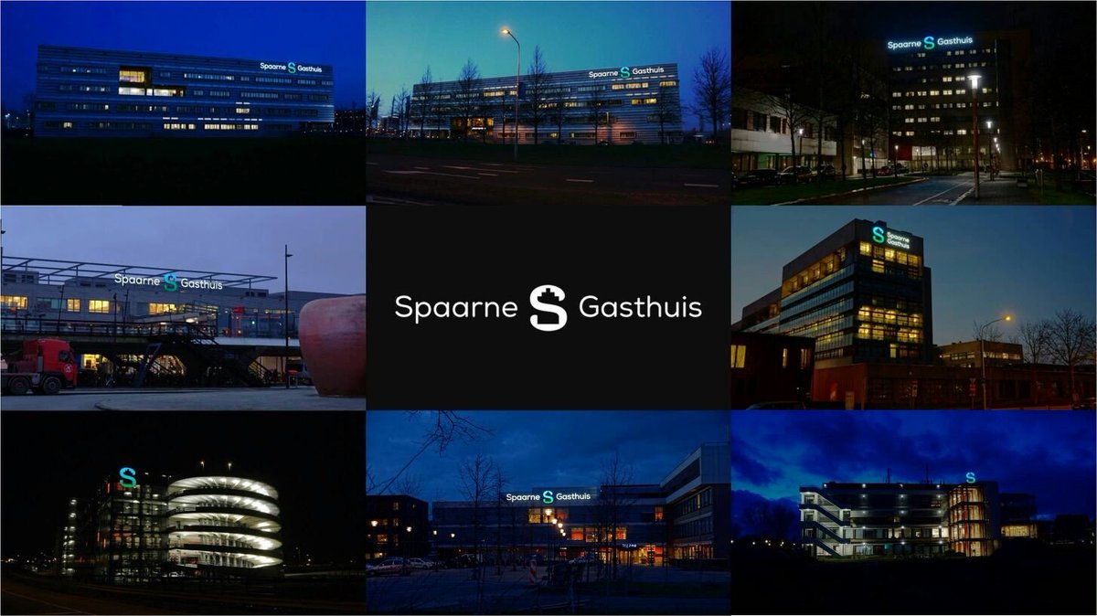 Wij zijn 1 met nieuwe logo's <a href="/spaarnegasthuis/">Spaarne Gasthuis</a> Haarlem Zuid, Hoofddorp, Haarlem Noord en Heemstede