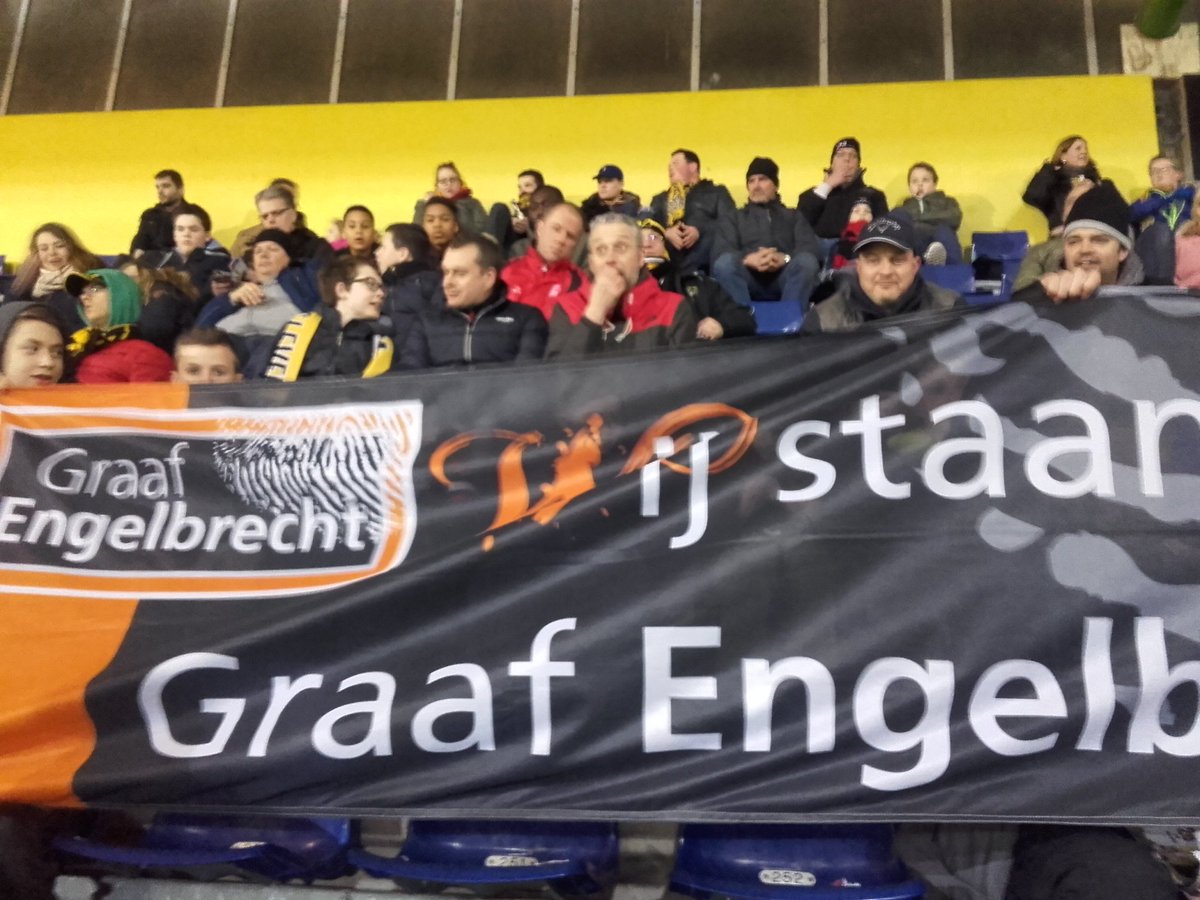 Met sportklas een "avondje NAC". Hup nac. #graafengelbrecht #NAC