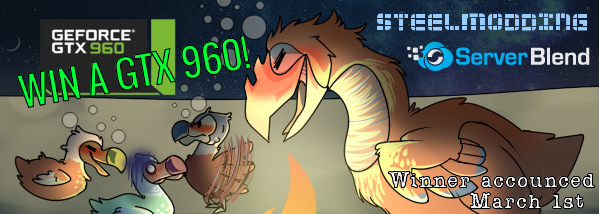 ServerBlend's tweet image. Hey survivors, check out our twitter giveaway! Retweet and Like to enter. @survivetheark @SteelModding