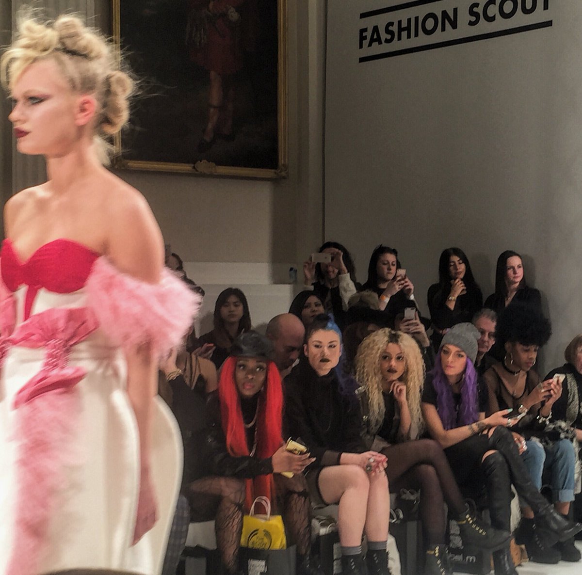 StreamLinePR's tweet photo. @AlienUncovered on the frow for #DavidFerreira #LFW #StreamlinePR https://t.co/y1HtANm1tG