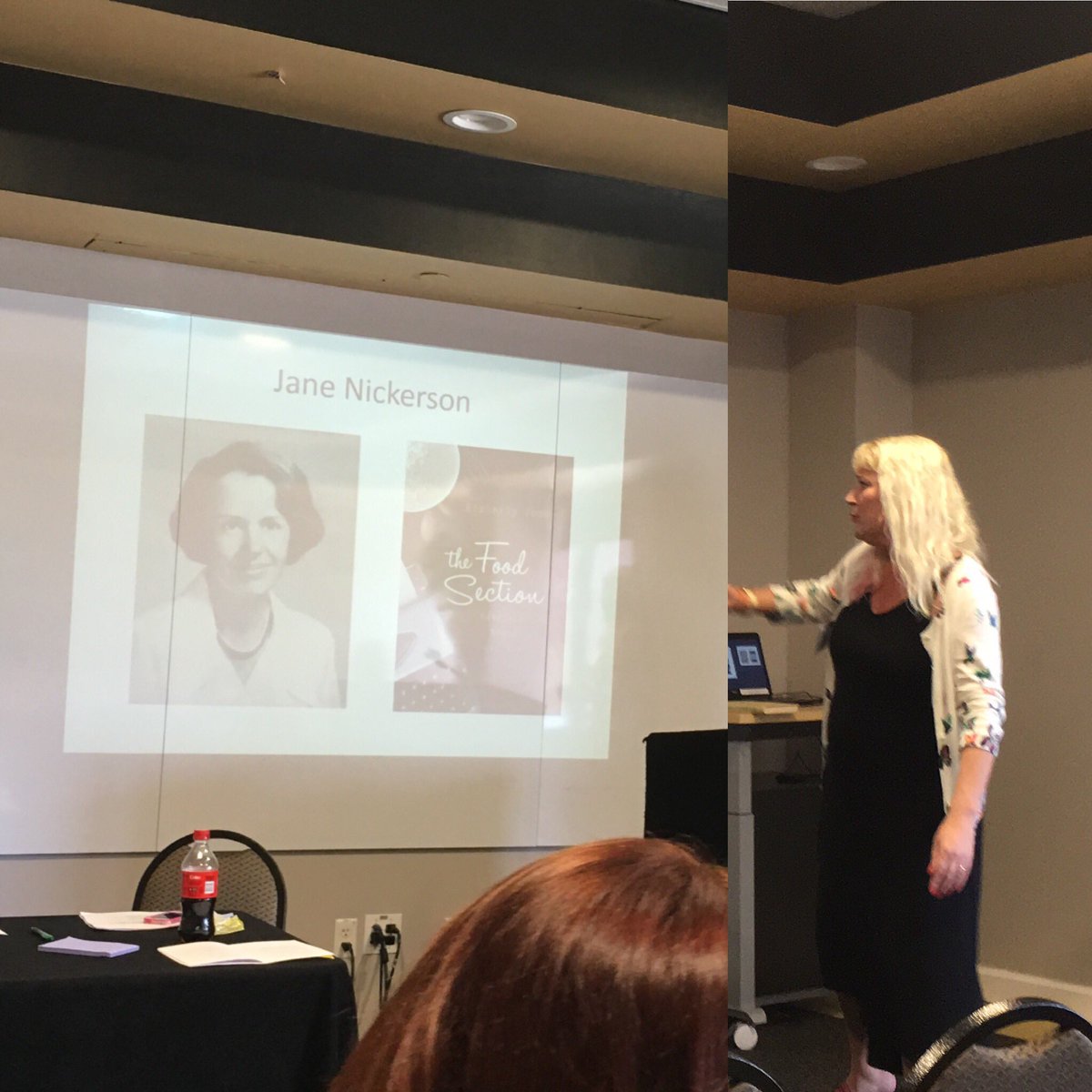 JulianChambliss's tweet photo. Fascinating exploration of Jane Nickerson's impact by Dr. Kimberly Voss @UCF #FCH16 https://t.co/H7Peh962Fb
