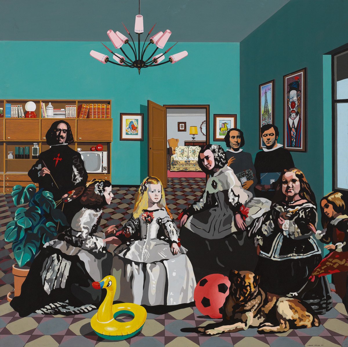 #LaObraDeArteDelDía Equipo Crónica, "La salita", (1970).