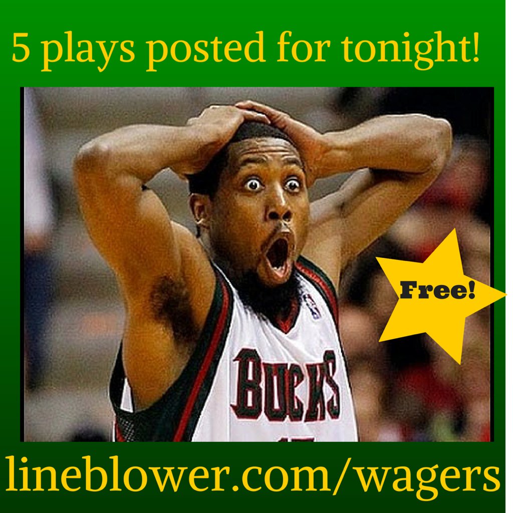 Line_Blower's tweet image. We have won 6 of our last 8. 5 bets posted for tonight lineblower.com/wagers