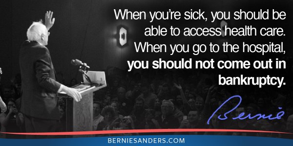 funkinatrix's tweet photo. We need a revolution in how healthcare is provided in this country. #AmericaTogether https://t.co/AjYPhAqrz1
