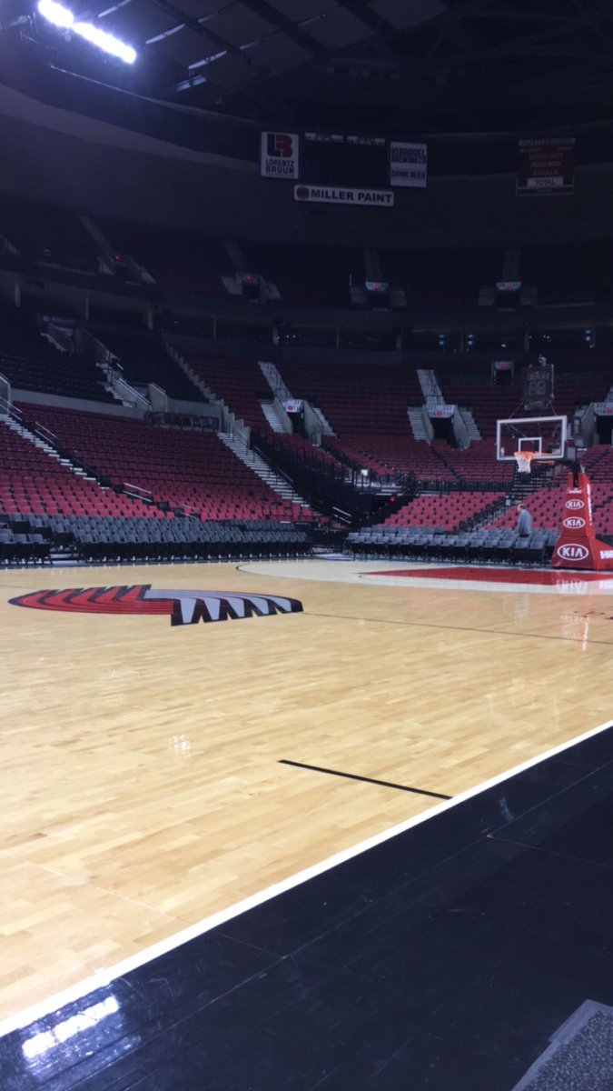 Back to work tonight in Portland! 30 games left to get ready for the real run!#Dubnation