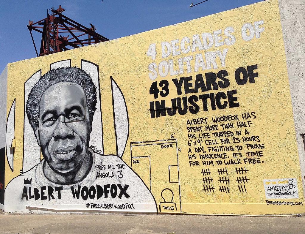 43 years of cruel isolation has ended. Today, on his 69th birthday, #AlbertWoodfox is FREE! amn.st/6011Bb2jb