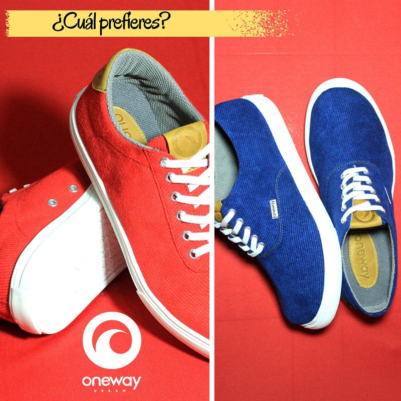 OneWayUrban's tweet photo. ¿Cuál prefieres? Rojo o Azul?
#Comenta! :) #onewayurban #zapatoscali #urban #blue #red #zapatoscali #zapatos #urban https://t.co/zLhrkltvOK
